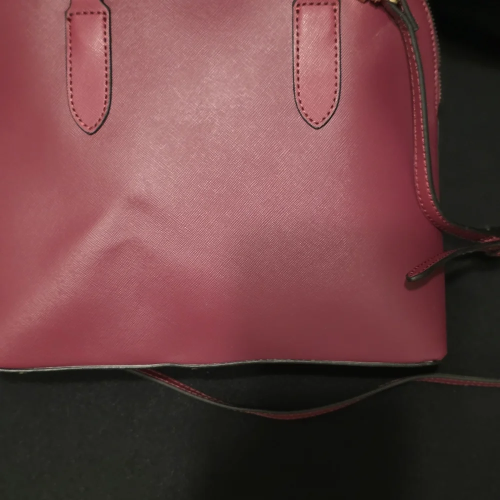 Trina Turk Rose Leather Handbag with Card Holder - Picture 4 of 6